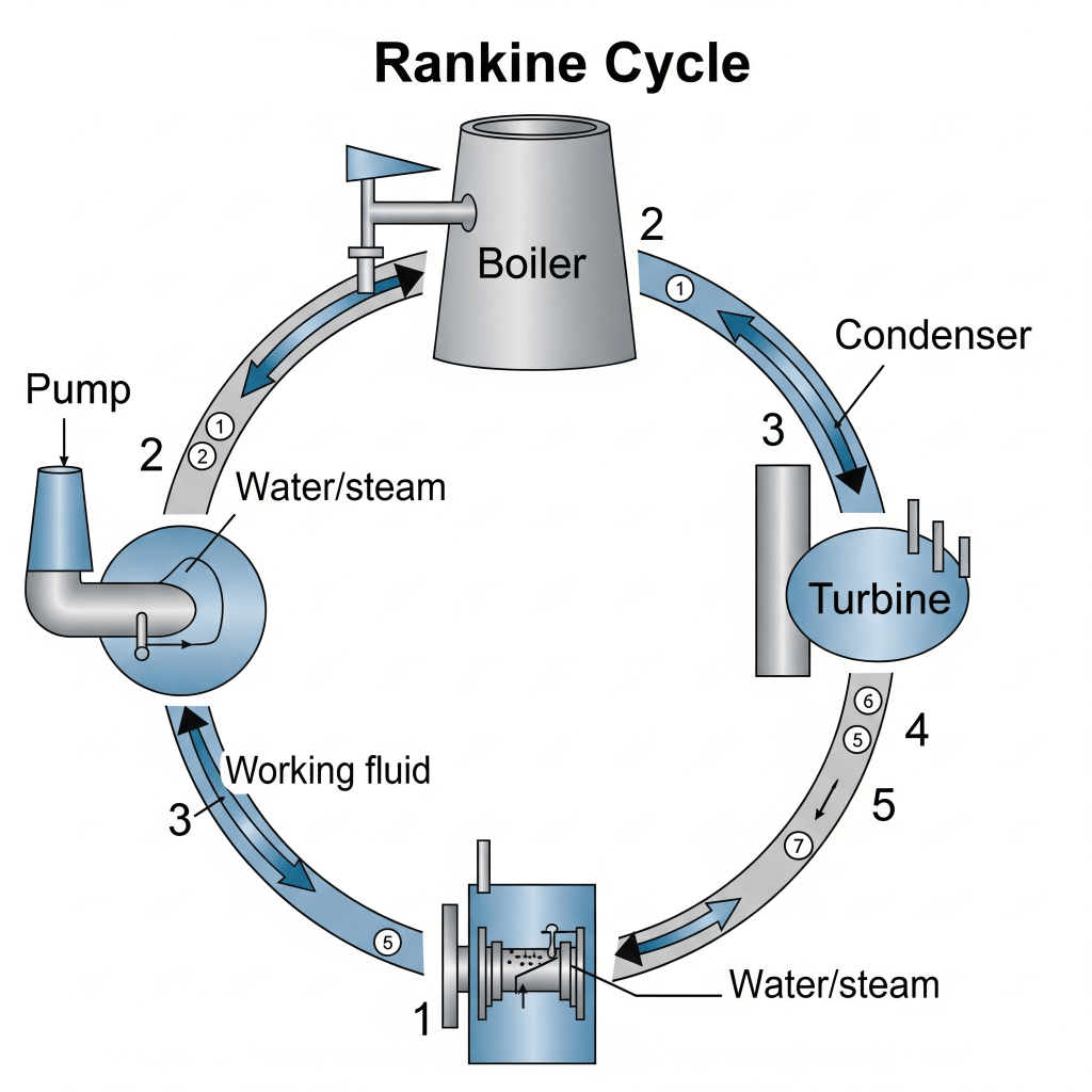 diagram Siklus Rankine