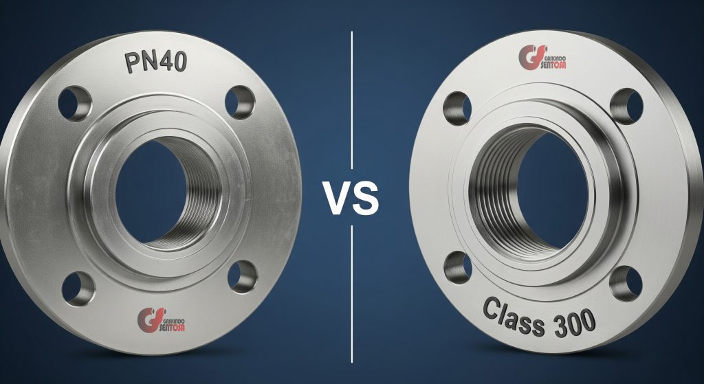 Perbandingan PN 40 Pressure Rating dengan Class 300