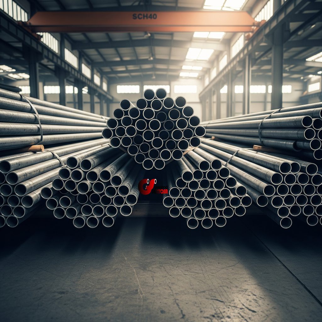 gudang pipa stainless steel pipa sch 40, gudang pipa seamless sch 40, supplier pipa sch40
